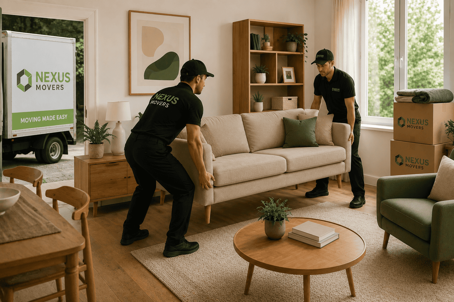 Furniture rearranging and repositioning services