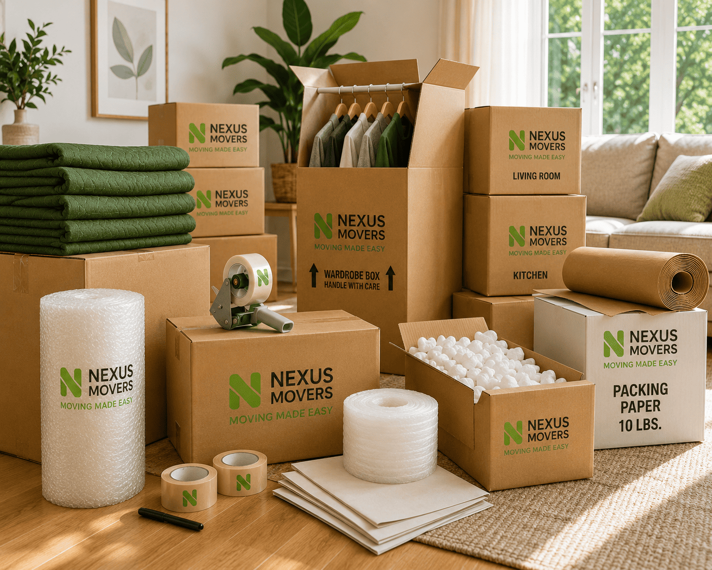 Packing and moving supplies for Melbourne relocations